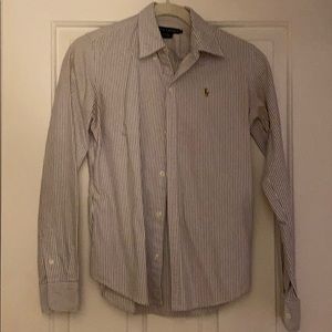 Ralph Lauren Slim Fit Blouse - Sz 4